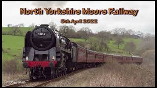 Video footage from a day at the North Yorkshire Moors Railway [NYMR] on  5th April 2022.