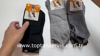 Can Patik Sport Çorap 40-45 Numara 12 Adet