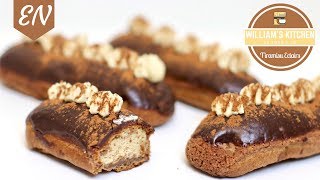 Tiramisu Eclairs Recipe || William's Kitchen