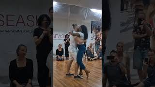 Isabelle & felicien dancing kizomba