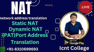 What is NAT || Static , Dynamic and PAT -NAT || Lab in Cisco packet tracer || in Hindi