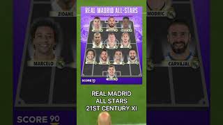 REAL MADRID ALL STARS#shorts #football