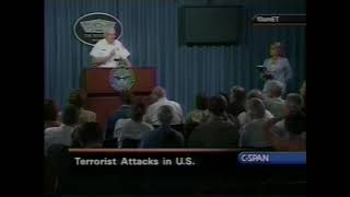 'Not Large Sections' of an Aircraft Visible Inside the Pentagon Following the Attack There on 9/11