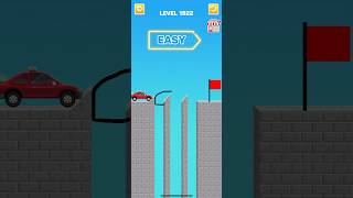 Draw bridge puzzle game level 1922 #gaming #drawing #Shorts