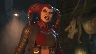 Harley Quinn versus Gorilla Grodd Injustice 2 AI Fight