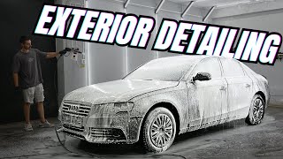 Audi A4 Wash & Polish - Car Detailing