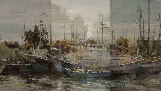 CHIEN CHUNG WEI  Watercolor painting  517