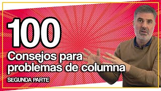 Mis 100 mejores consejos para los problemas de Columna Vertebral (2ª parte) │ Biziondo