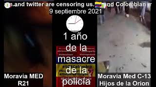 ✊🏿 9 septiembre Protestas Colombia  #9S 1 año de la masacre de la D1ctadura n4rcop4ram1litar