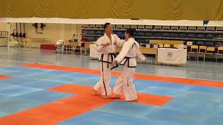 Ho Sin Sul  Self Defence by DPRK Taekwon do ITF demo team