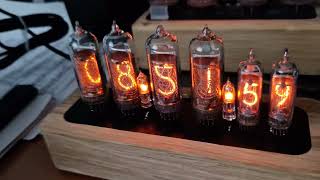 Nixie Clock Ukrainian IN-14, IN-16 and IN-3.