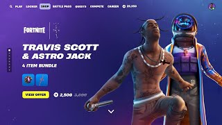 IT'S OFFICIAL TODAY TRAVIS SCOTT COMES OUT IN FORTNITE AFTER 4 YEARS RELEASED A SONG!! Travis back’s