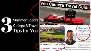 Soccer Cameras & College Soccer Id Camps