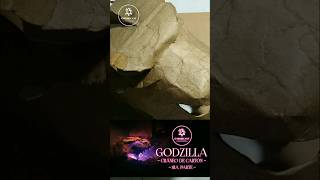 GODZILLA CRÁNEO DE CARTÓN #shorts #godzillaxkongthenewempire