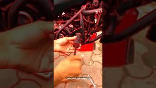 ZANA CRASH GUARD WITH SLIDER & SADDLE STAY FOR BAJAJ DOMINAR  #youtubeshorts #bikersgalleryvk #bike