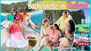 OMG 😱 My BACHELORETTE in THAILAND 🏖️ 💍  Girls Trip 🫣