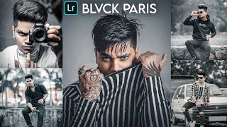 Lightroom Mobile BLVCK PARIS Tone Photo editing tutorial - Taukeer Editz