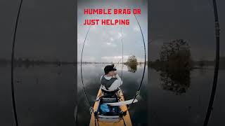 The shout out, humble brag or just helping out your fishing buddy? #fishing #kayakfishing