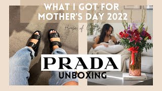 WHAT I GOT FOR MY FIRST MOTHER'S DAY!!! | SP/SU 2022 Prada Sport Sandals Unboxing