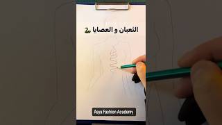 اكتشف طريقة الثعبان والعصا لرسم الفالونة في تصميم الأزياء بخطوات واضحة ومبسطة. #fashiondesign