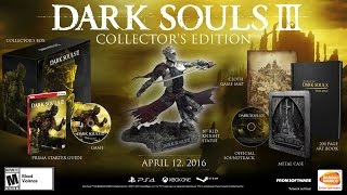 DARK SOULS 3 COLLECOTR'S EDITION UNBOXING