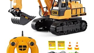 Truck and Mini #Excavator with Hydraulic Hammer | Street Vehicles for Baby | Maszyny Budowlane Kid