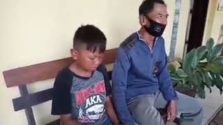 Anak kecil kena tilang polisi asli lucu 🤣