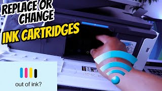 HP OFFICEJET PRO 9120E: Ink Cartridge Installation Made Easy! Step-by-Step Guide!