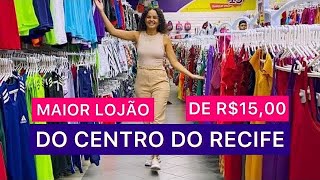 MEGA LOJÃODO CARUARU NO RECIFE! PEÇAS DE R$15,00 E R$20,00 MUITO BARATO! IMPOSSÍVEL NÃO COMPRAR AQUI