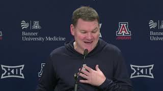 Arizona Basketball Press Conference - Tommy Lloyd