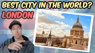 Californian Reacts | Top 10 MUST-SEE Attractions in LONDON - Do you agree?