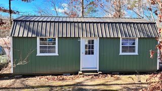 Amazing Luxurious Shed Lofted Tiny House with Beautiful Interior