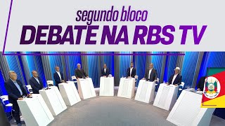 [RBS TV] - Segundo bloco do Debate 2022 ao Governo do Rio Grande do Sul (1º turno) - 27/09/2022