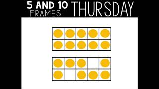 Number Talk: Ten Frame Thursday (April 30, 2020)