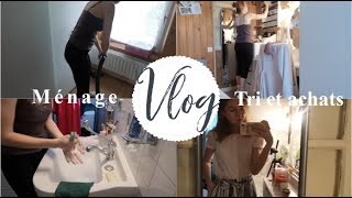 VLOG ménage, tri et achats