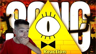 Swaggy's Here| Reaction to GRAVITY FALLS BILL CIPHER SONG - “Nightmare Worldwide” | HalaCG