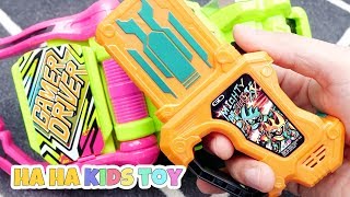 Kamen Rider Ex-Aid DX Mighty Brothers XX Gashat Kor.ver Gamer Driver Toy Play - HaHaKidsToy