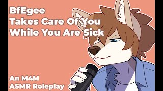 [Furry ASMR M4M] BfEgee Eats Chicken Noodle Soup With You! | Soft Spoken, Slurping, Soup Sounds 🍜