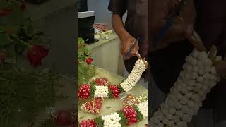 How to making wedding garland #shorts #viral  #shorts feed..