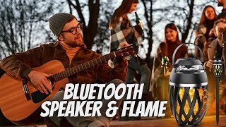 Bluetooth Speaker With Torch Light