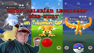 My Hunt for the Galarian Legendary Birds on Pokémon GO! | Part 1