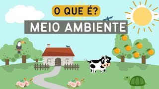 O que é o Meio Ambiente? Vídeo Educativo infantil sobre o Meio Ambiente.