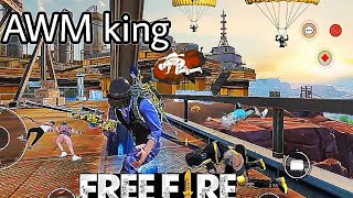 free fire 🔥 hacker mode on 📳 solo vs squad grandmaster lobby 😱😱 only headshot challenge 👿👿 #freefire