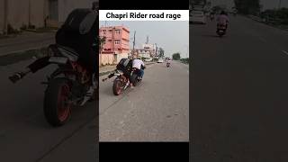 Chapri Rider road rage KTM 😰😰 #ktm #roadrage #bike #rider #shorts