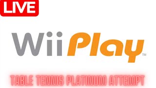 Wii Play Table Tennis Platinum Medal attempt part 3