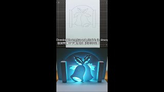 3D Christmas Card｜Pop Up Card｜Kirigami｜Paper Art｜Origami｜耶誕彈出卡片 #shorts