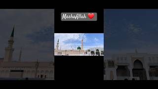 Place of Sakoon💚 #beautifulmoments #beautyofislam #madina #ytshorts #shorts