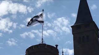 Замок Гогенцоллерн (нем. Burg Hohenzollern) Фамильная резиденция прусских королей.