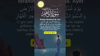 Allah'ın huzuruna çıktıkları günde,  #kurandinle #kuranınnuru #shorts