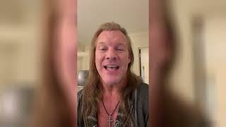 Chris Jericho FOZZY's 2022 UK Tour Shoutout